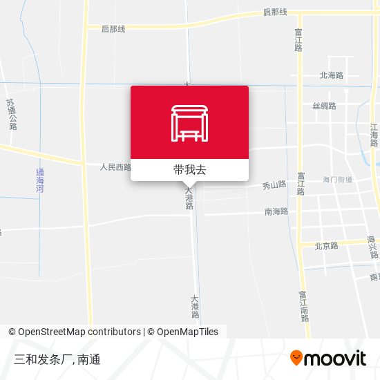 三和发条厂地图