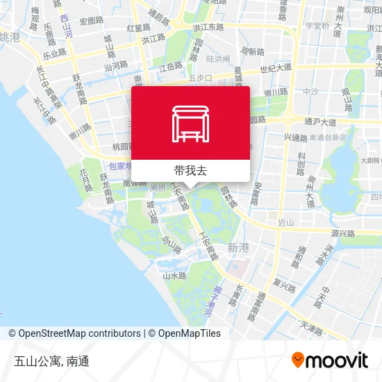 五山公寓地图