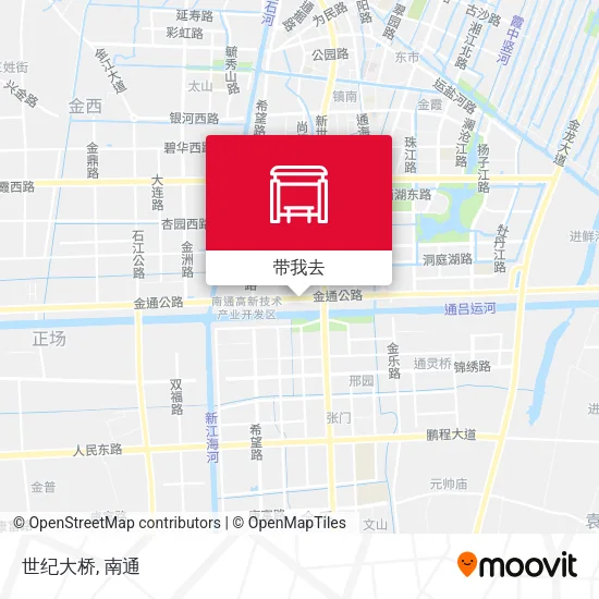 世纪大桥地图