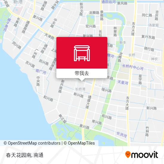 春天花园南地图