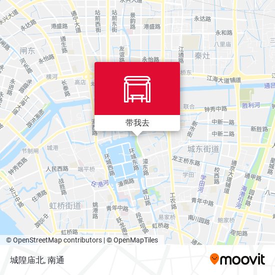 城隍庙北地图