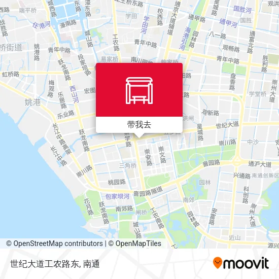 世纪大道工农路东地图
