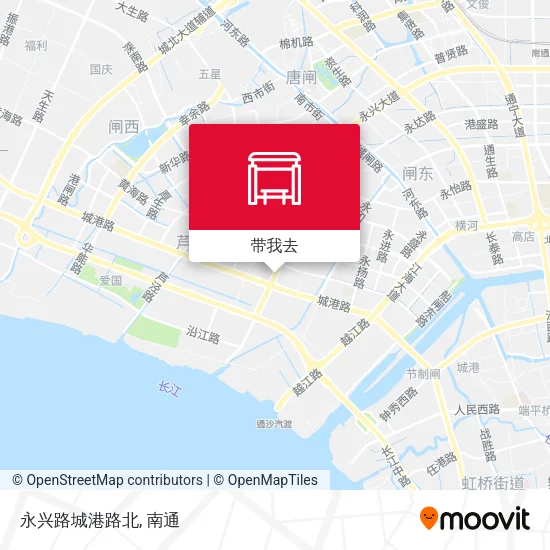 永兴路城港路北地图