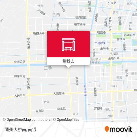 通州大桥南地图