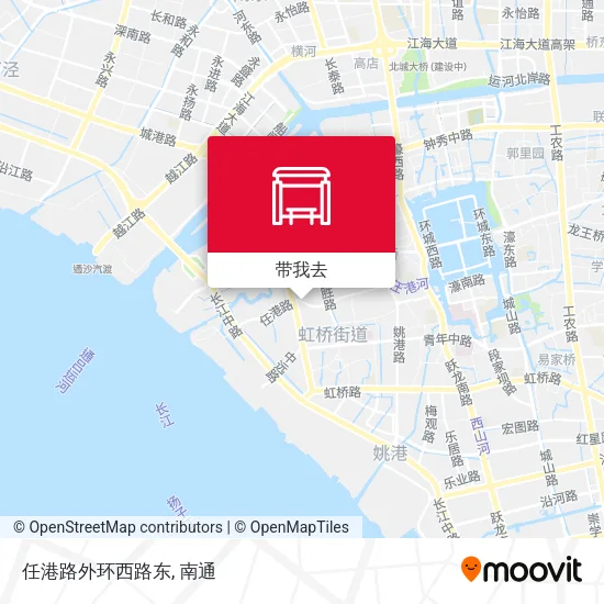 任港路外环西路东地图