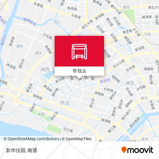 新华佳园地图