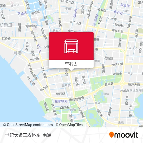 世纪大道工农路东地图