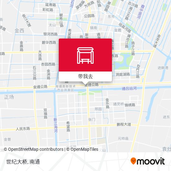 世纪大桥地图