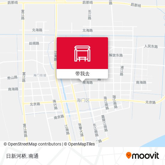 日新河桥地图