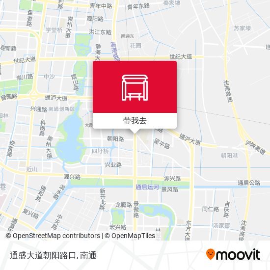 通盛大道朝阳路口地图