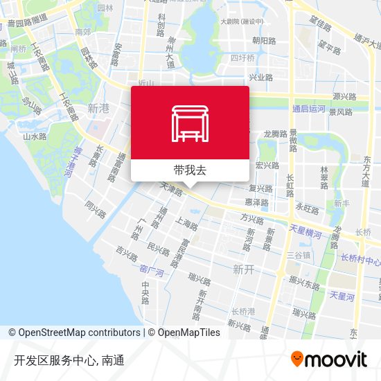开发区服务中心地图