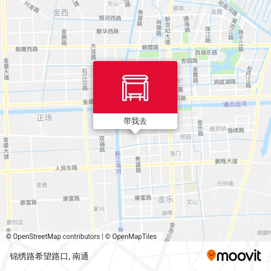 锦绣路希望路口地图