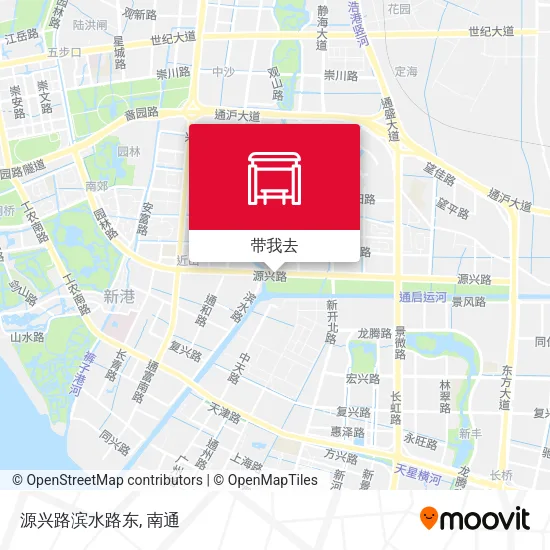源兴路滨水路东地图