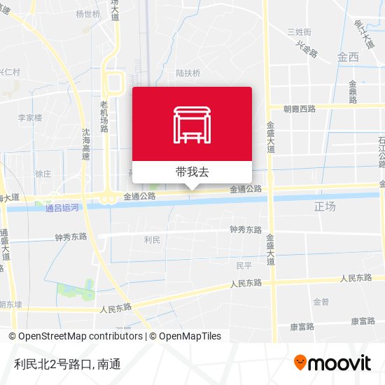 利民北2号路口地图