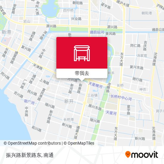 振兴路新景路东地图