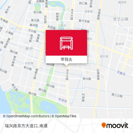 瑞兴路东方大道口地图