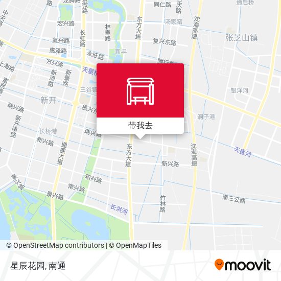 星辰花园地图