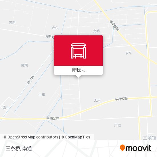 三条桥地图