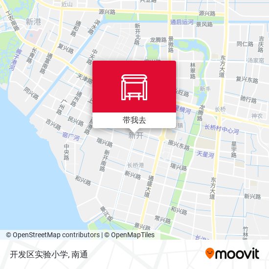 开发区实验小学地图