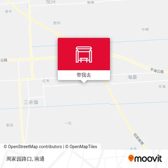 周家园路口地图
