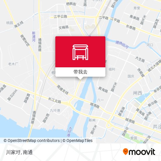 川家圩地图