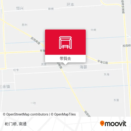 桁门桥地图