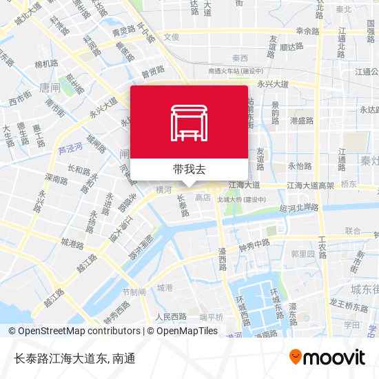 长泰路江海大道东地图
