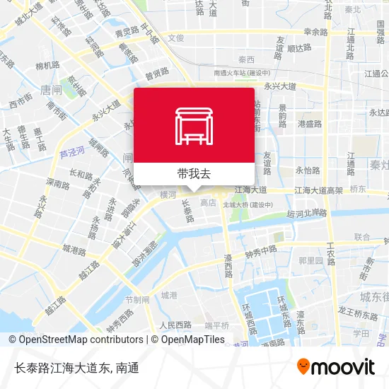 长泰路江海大道东地图