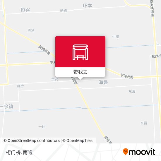 桁门桥地图