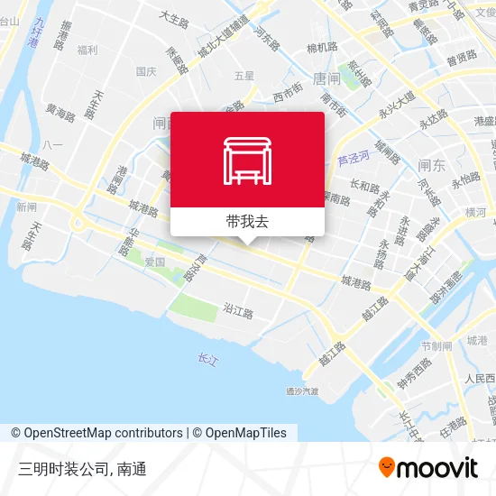 三明时装公司地图