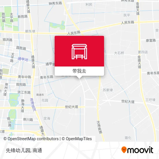 先锋幼儿园地图