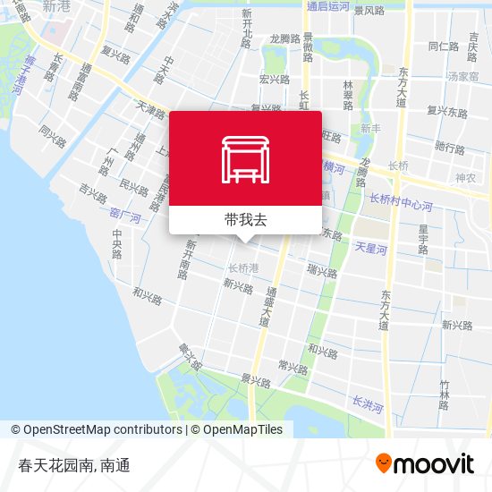 春天花园南地图
