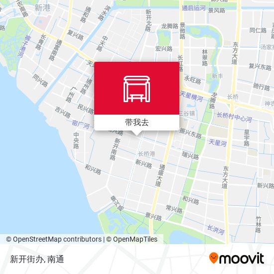 新开街办地图