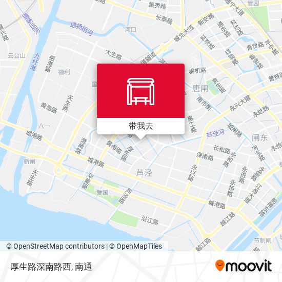 厚生路深南路西地图