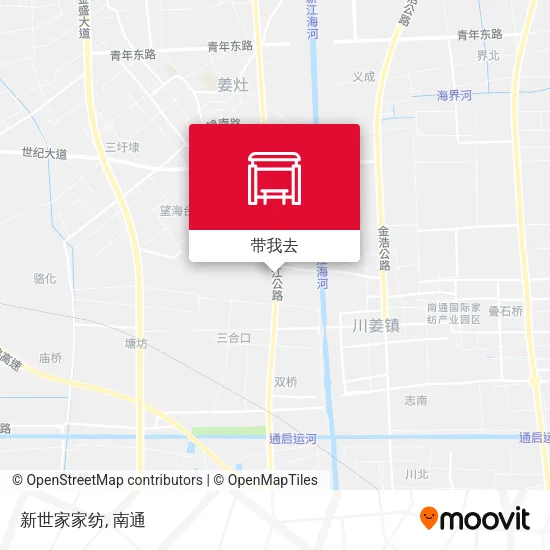 新世家家纺地图
