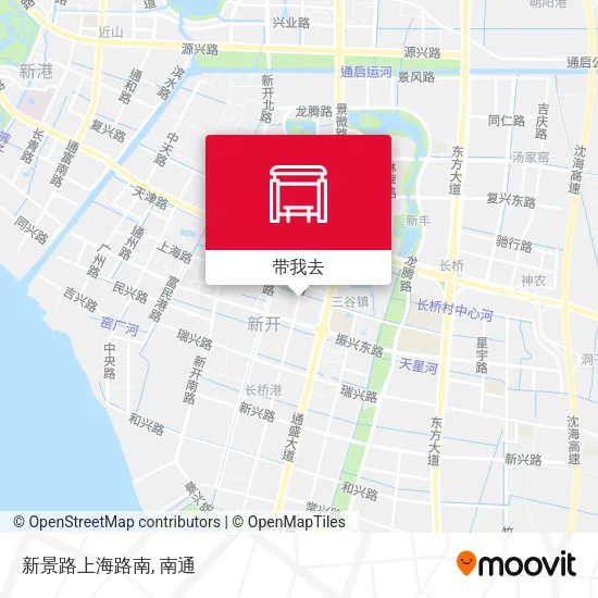 新景路上海路南地图