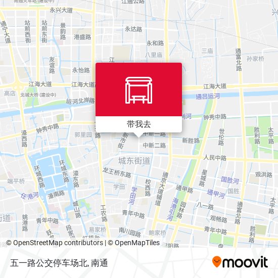 五一路公交停车场北地图