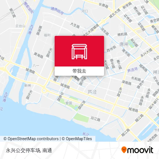 永兴公交停车场地图