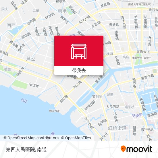 第四人民医院地图