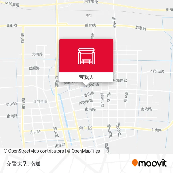 交警大队地图