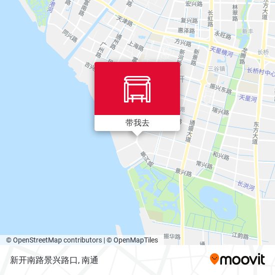 新开南路景兴路口地图