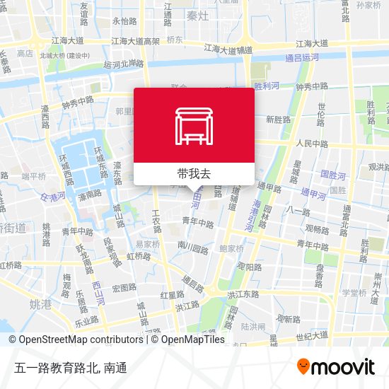 五一路教育路北地图