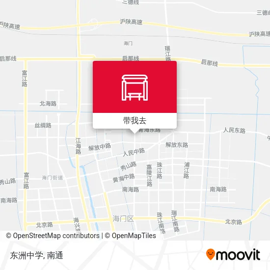 东洲中学地图