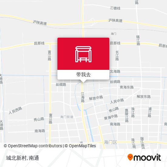 城北新村地图