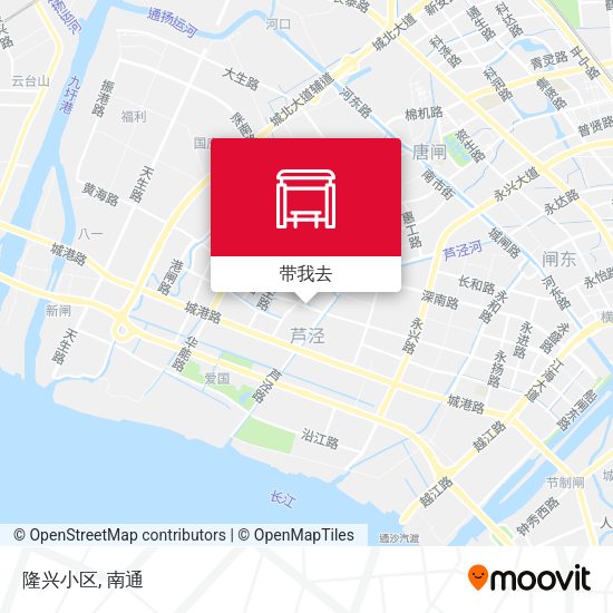 隆兴小区地图