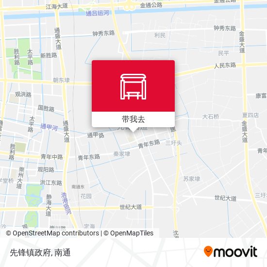 先锋镇政府地图