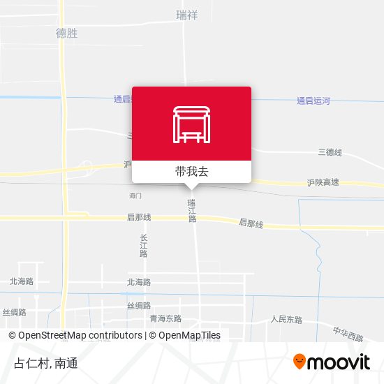 占仁村地图