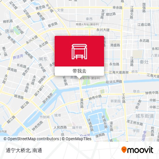 通宁大桥北地图