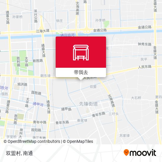 双盟村地图