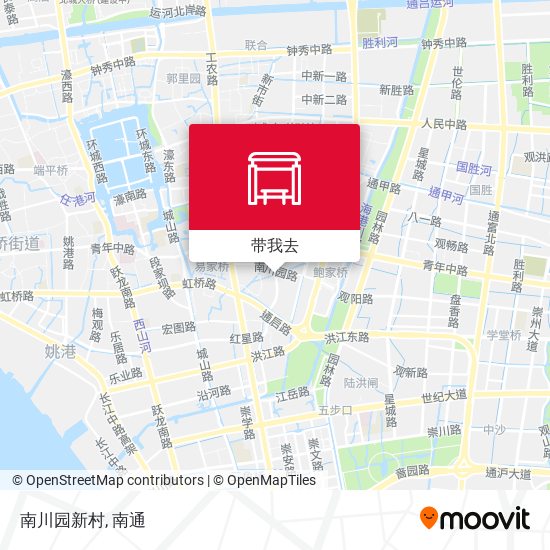 南川园新村地图